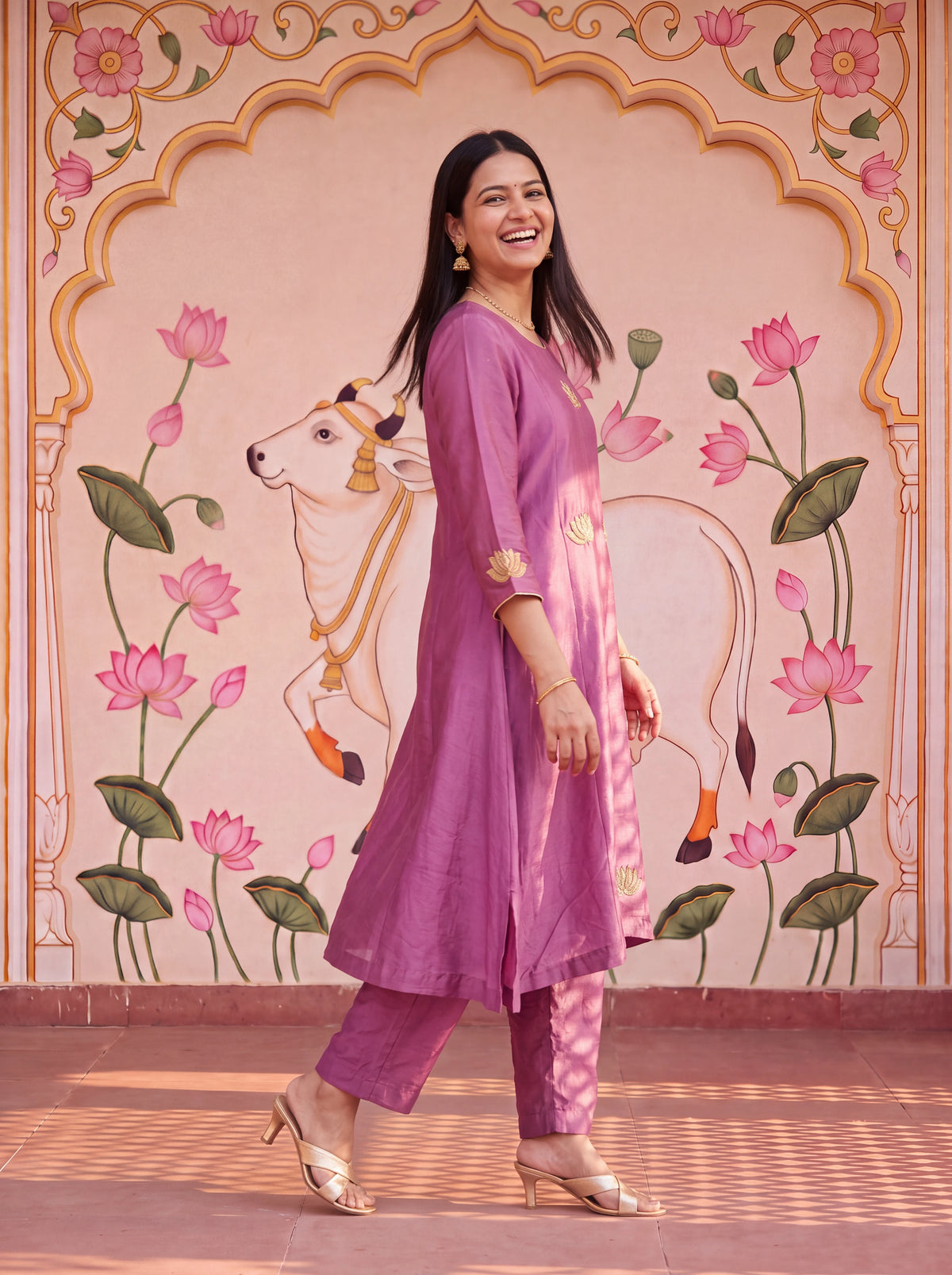 Orchid Pink Kurta Set