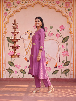Orchid Pink Kurta Set