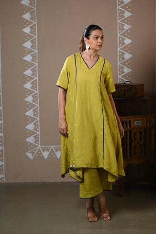 Citrine Linen Coord Set