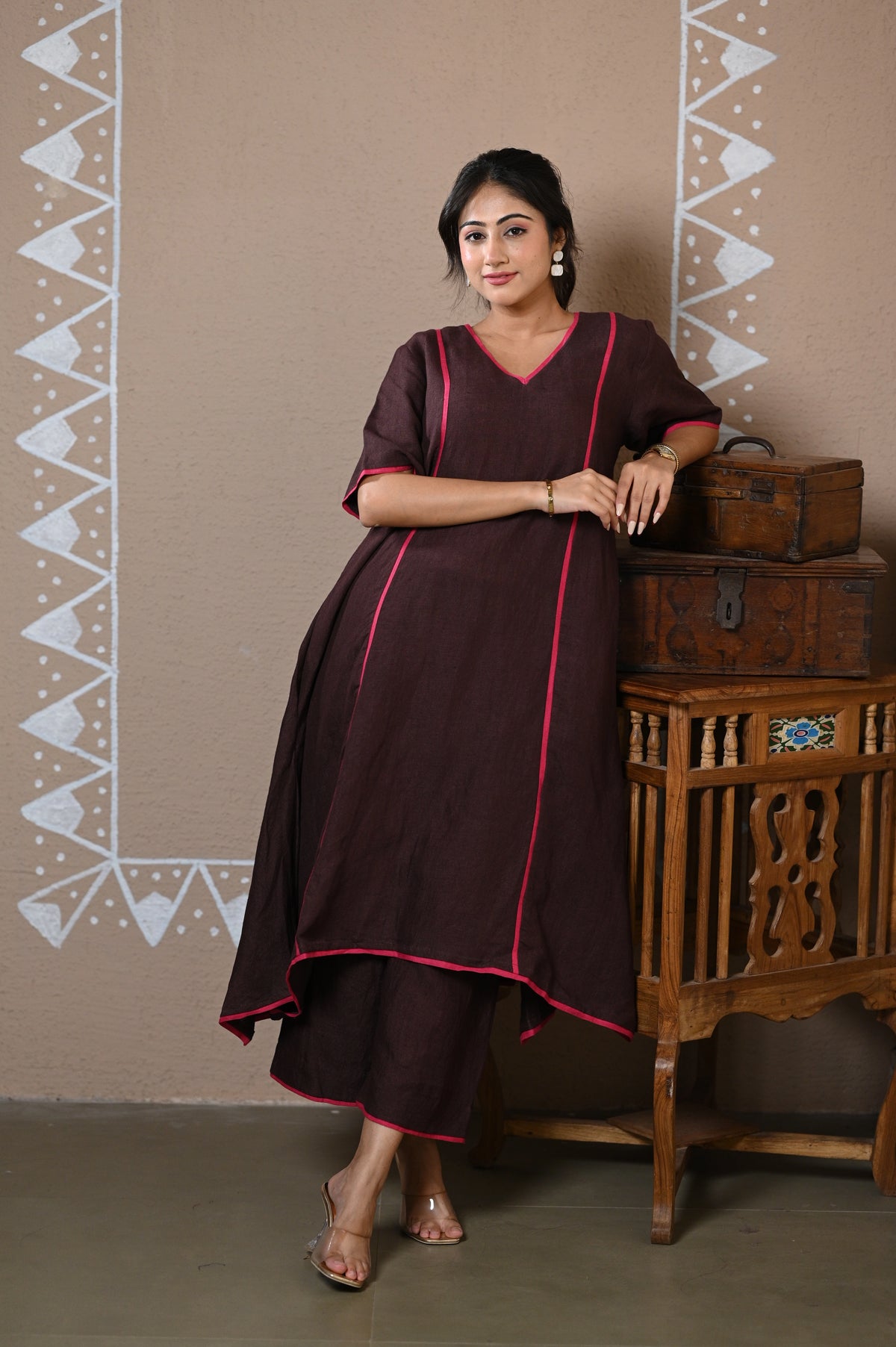 Espresso Linen Coord Set