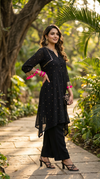 Black tassel coord
