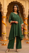 Dark Green tassel coord